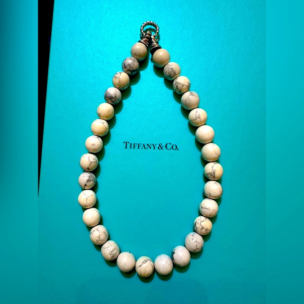 Tiffany & Co. White Beaded Necklace - Picture 3 of 9